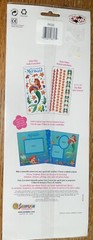 Sandylion Disney Princess Clear Mylar Borders 12” Star Fish Scrapbook Stickers