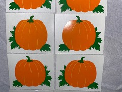 Mrs. Grossman’s Sticker Lot Halloween Fall Vintage Pumpkin10 Mods Sheets