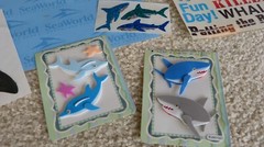 SEAWORLD Adventure Parks Epoxy Stickers & 58 other Stickers Scrapbook Pages NEW