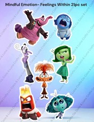 Inside Out Sticker Set – 21 Piece