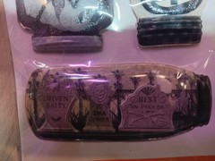 Halloween puffy sticker. Craftbook, novelty