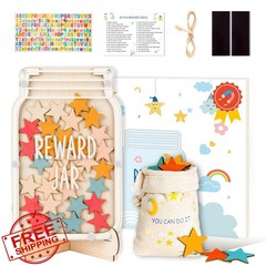 SCHOLOX Star Magnetic Reward Jar Kids