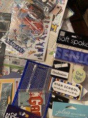 Scrapbooking Mixed Lot of Stickers Die Cuts Chipboard No Bunny Jolee’s Colorbok