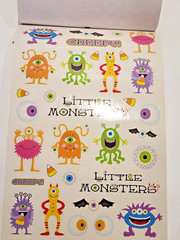 Little Monsters, 450 Stickers, NEW, LOT OF 1