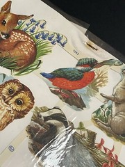 LOT OF 14 Full Sheets VTG MLP 1563 Animals Birds Die Cut Paper Scrap England