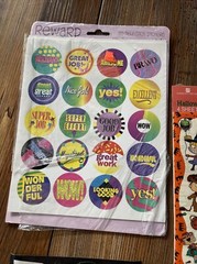 Vintage Stickers Lot Rugrats Warner Bros 90s Dr Seuss Hallmark AGC Kids Sticker