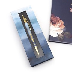 Punch Studio Boxed Ballpoint Pen (Navy Gradient)
