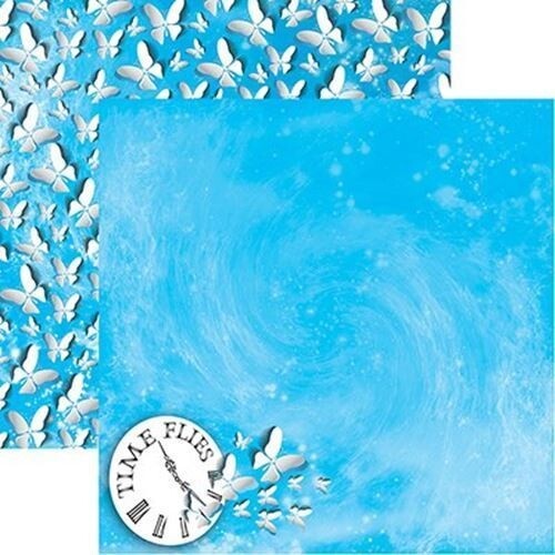 Reminisce Signature Series Paper – Time Flies – 5 Sheets