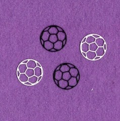 SPORTS SOCCER BALL die cuts school cards scrapbook