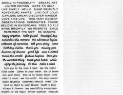 Idea-Ology Remnant Rub-Ons Tiny Text, Multicolor