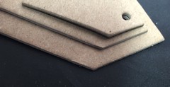 Traditional Tags 12 Chipboard Die Cuts 3 sizes Enbellishments Scrapbook Crafts