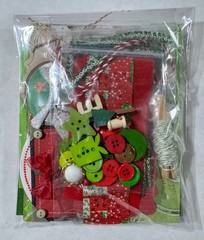 Christmas lot scrapbook planner journal junk collage ephemera paper crafting art