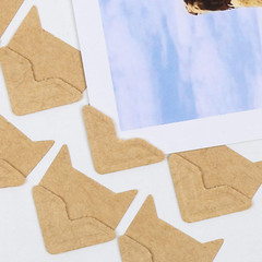 12 Sheets/288 PCS Photo Corner Stickers, Self-Adhesive