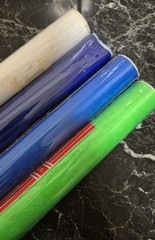 Vintage DuraSeal Adhesive Book Covering Rolls Collectible Brite Colors x4 1990s