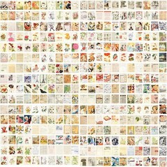 400Pcs Junk Journal Vintage DIY Material Paper Journaling Supplies Scrapbooking