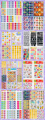 979+ STICKERS Planner Journal Craft Scrapbook Variety Book Themes Gift Set Lot