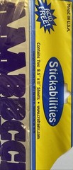 PURPLE 1-1/4 ALPHABET Stickers(2 sheets)Stickabilities•Letters •Numbers•Words•