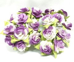 20*1.5 cm Mulberry Paper Rose Flower Craft Wedding Card making