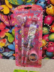 Sandylion Mrs. Grossman’s Bug Flower Sticker Sheet Folder Pencil Box Eraser Lot