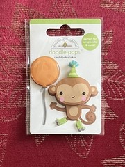 YOU CHOOSE – HAPPY BIRTHDAY CELEBRATE DOODLEBUG DOODLE-POPS 3D STICKERS