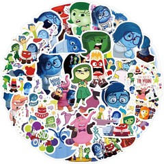 50Pcs Inside Out Stickers Cartoon Movie Luggage Game Waterproof Vinyl-US Seller
