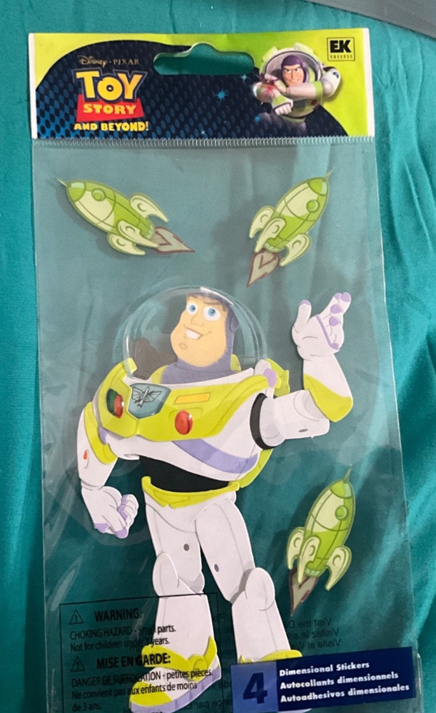 JOLEE Disney Dimensional Stickers EK Success TOY STORY BUZZ LIGHTYEAR