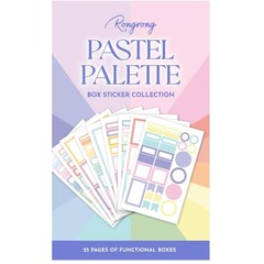 Decorative Pastel Stickers – Enhance Your Creative Projects