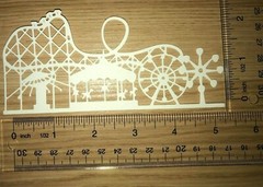 🎢5 AMUSEMENT PARK cardstock paper die cut embellishments scrapbook
