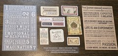 Junk Journal Kit Vintage Style Paper Stickers Tags Tickets Images Ephemera Craft