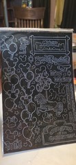 Disney Dazzler Black Scrapbook Stickers Mickey Pirates Toontown Splash Mtn #1231