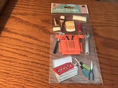 JOLEE’S 3D Dimensional Embellishment Stickers HANDYMAN *