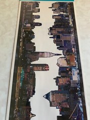 FRANCES MEYER FMI STICKERS CITY SCAPE BORDERS CITY VIEW BORDERS 2 PCS