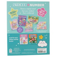 Sticker by Number Too Magical Unicorn Sticker by Number Activity Book