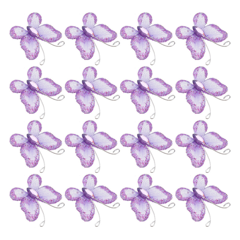 50pcs wedding butterfly decor butterfly decorations butterfly clothing patches