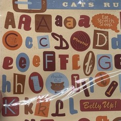 Daisy Hill Cats Rule Alphabet Scrapbooking Stickers 146 Pieces 904781 Vtg New