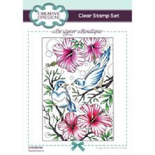 CREATIVE EXPRESSIONS – CLEAR STAMPS – TWEETHEARTS