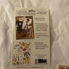 Paper Reflections Vellum Die Cuts Scrapbooking Decorations Lot Of 3 BRAND NEW
