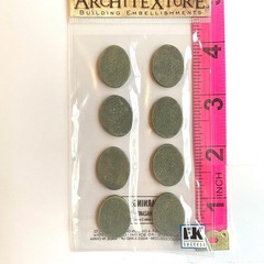 Sticko Architecture Stickers 95 pk Mini Stone Metal Embellishment Lot Dollhouse