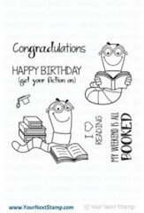 Your Next Stamp Clear Cling Stamps GET YOUR FICTION ON Stamps