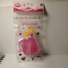 Disney Princess Stickers Sheet Aurora NEW 3D Collage EK Success Sleeping Beauty