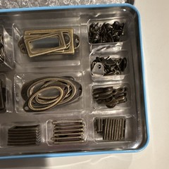 Stampin’ Up! Hodgepodge Hardware Antique Brass Metal Embellishment Kit 105531