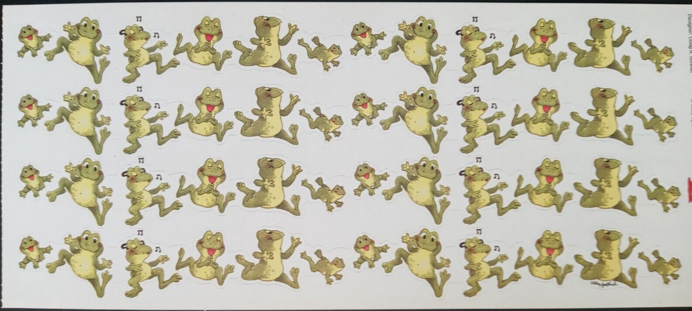 SUZY’S ZOO FROGS SCRAPBOOKING/ BORDER STICKER #90054
