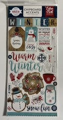 Echo Park 6 x 12 Chipboard Accents Multiple Variations-You Choose