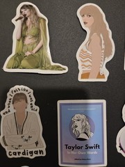 Taylor Swift Sticker Lot 20 Vinyl Decals Laptop Water Bottle Journal Scrapbook