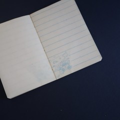 Vtg 80s Mini Notebook School Pocketbook Memo Paper Stationery- Patty Jimmy Twins
