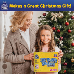 3D Puffy Stickers for Kids – 40 Sheets, 950+ Foam Stickers for Toddler Girls & B