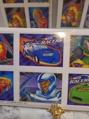 Vintage Hallmark Nascar Racers Sticker Pack Charger