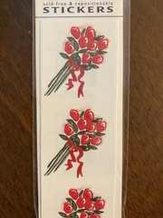 Printworks Border Stickers & 2 Pkgs Stickers Red Rose Pattern NEW Sealed