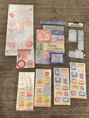 SCRAPBOOK ANGELS THOMAS KINKADE RELIGIOUS BABY STARS 300 LOT STICKERS CRAFT NEW