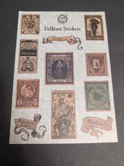 Cora Crea Scrapbook Stamps Washi Tape Paper Witchy Folklore Insects Junk Journal